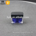 custom made cosmetic square acrylic jar with lid